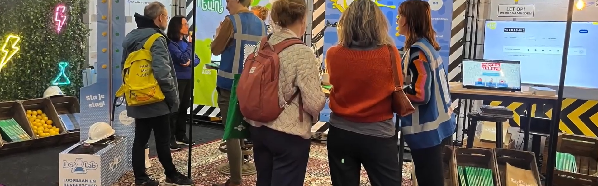 LesLab op een beurs