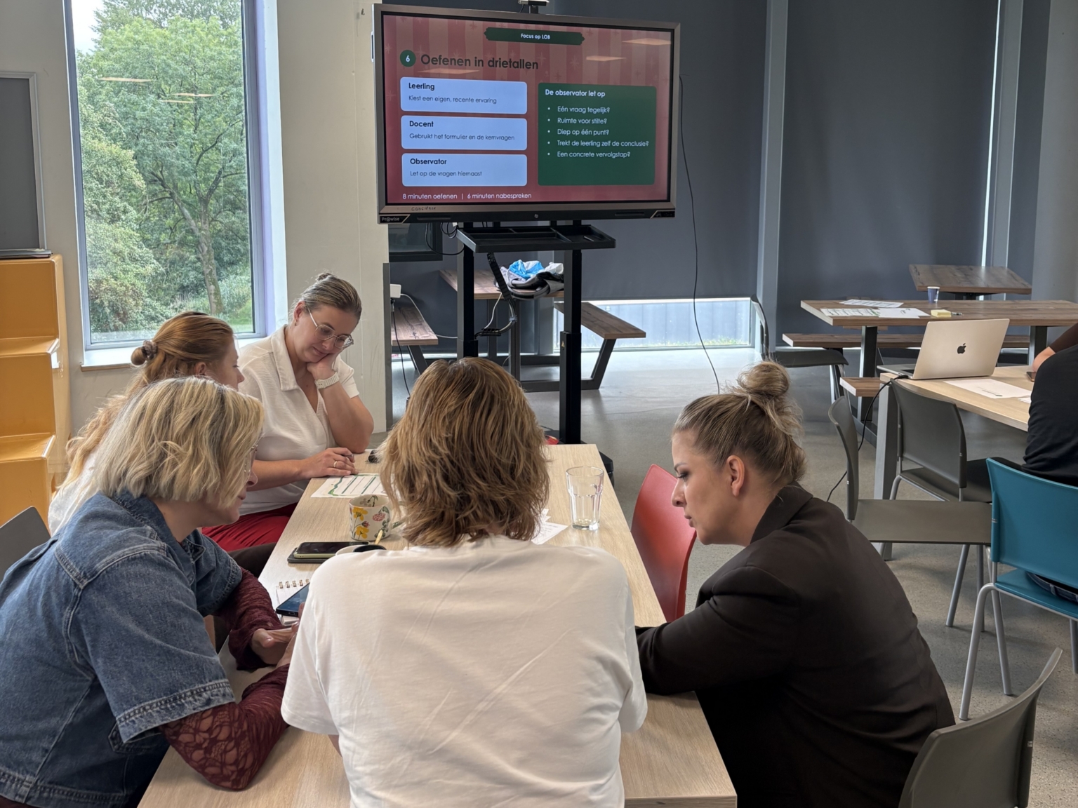 LesLab on the road: Vijftig tuiniers in de aula voor LOB-training